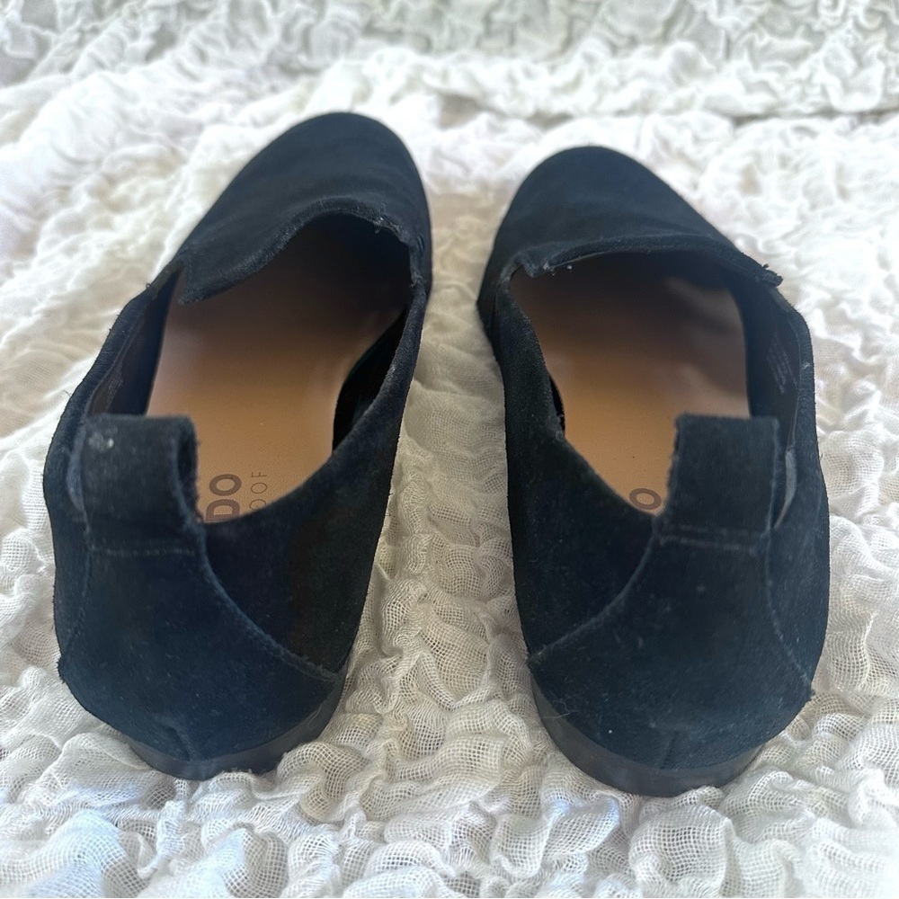 Blondo Bridget Waterproof Loafers Black Nubuck Leather Women’s 8.5 - Picture 6 of 11